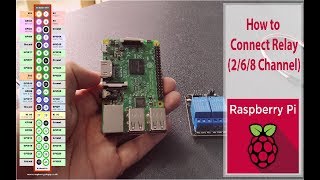 Raspberry Pi 3B:Connect Relay Module (2/6/8-Channel) | Control devices| Ep. 4
