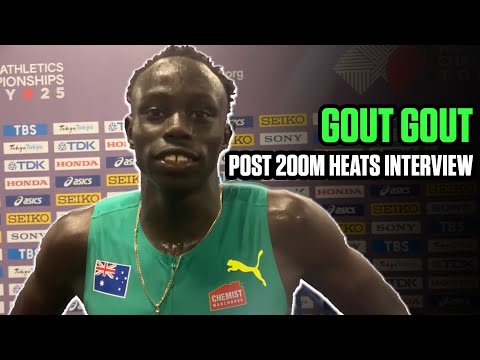 Teenage Sensation Gout Gout is READY for World Stage | World Championships Tokyo 2025