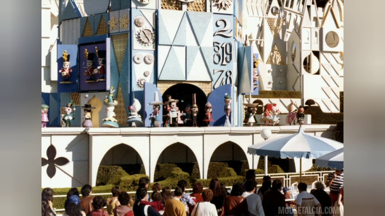 Rare "it's a small world" clock parade audio from Disneyland is Your