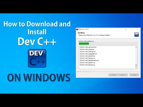 How to download and Install Dev C++ on windows | 2022 | Coding | Programming | Compiler