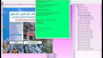 BISMILLAH : PML FOR PIPE INSULATION REPORT IN AVEVA E3D & PDMS