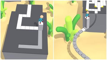 STACKY DASH FUNNY GAME PLAY #39 | 3D GAME ON ANDROID/IOS