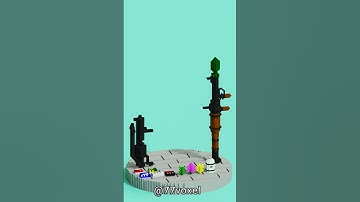 Voxel Character Ashley Graham #voxel #magicavoxel #residentevil4remake  #3d #lowpoly #fanart#77voxel