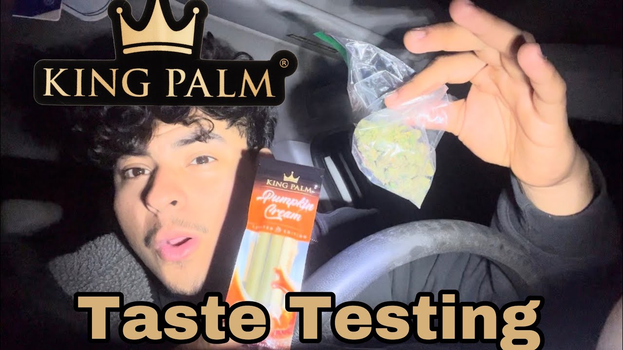 TASTE TESTING KINGPALMS FOR THE FIRST TIME! LIMITED EDITION PUMPKIN CREAM