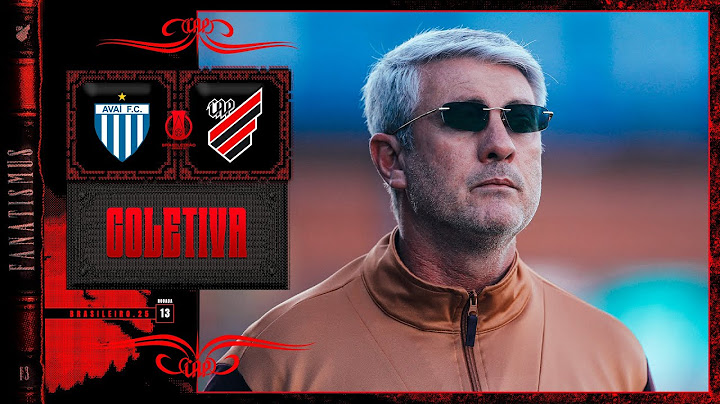 COLETIVA: ODAIR HELLMANN e LUIZ FERNANDO falam após vitória do Athletico sobre o Avaí