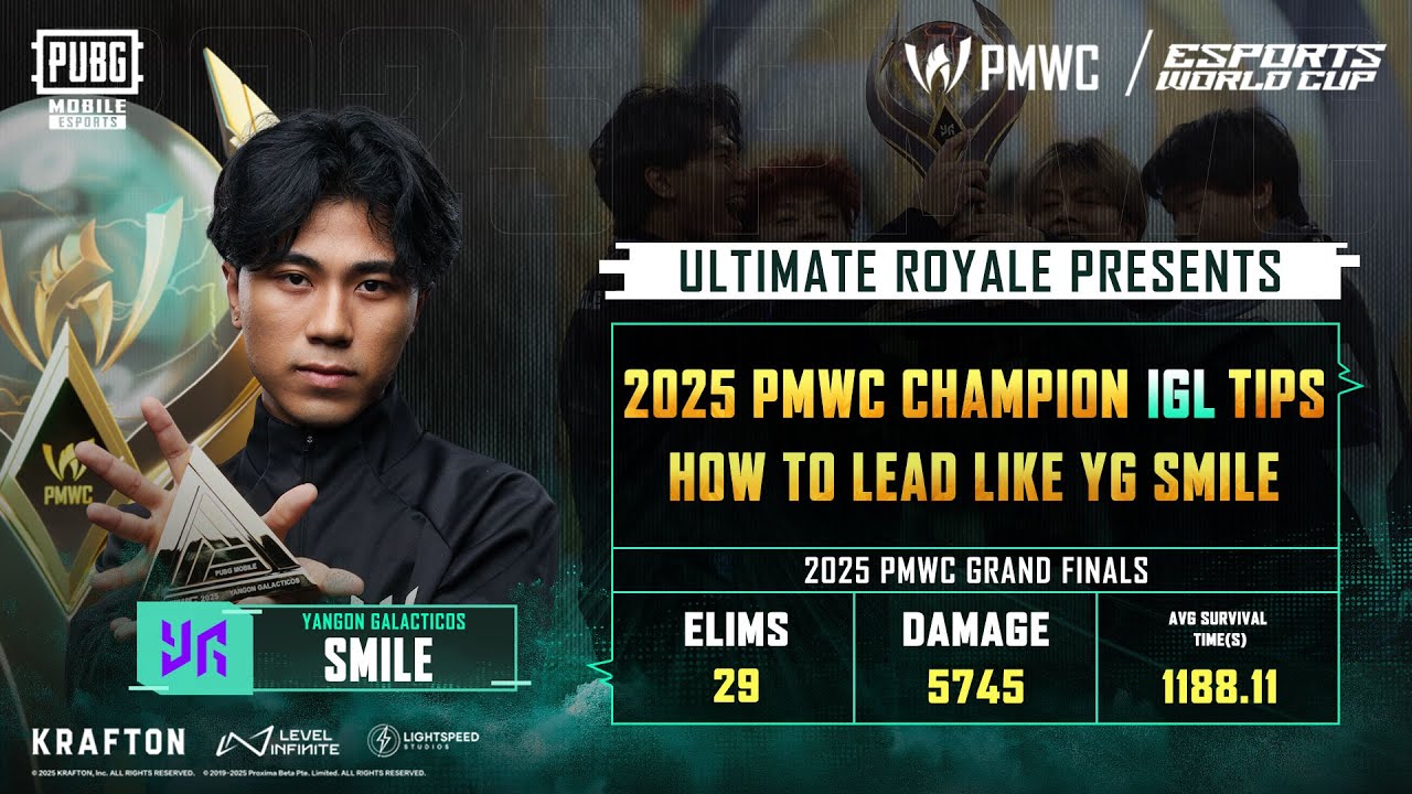 PUBG MOBILE | Ultimate Royale - Interview with YG’s Smile