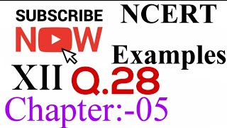 Continuity and differentiability Class-12th Maths Ncert Examples Q.28 Solutions |12th Maths Pyq CBSE