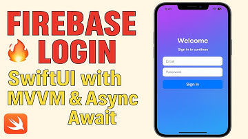 Firebase Login — SwiftUI Async/Await Made Simple