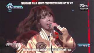 [Engsub Vietsub] I.O.I Yoojung Rap on HookGa @ 161020 MCD