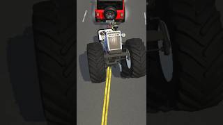 power track tractor 4x4 vs Mahindra Thar 4x4 Kon Kitna powerful #trending #shorts #games