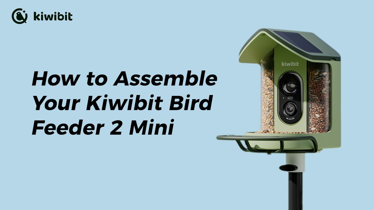 How to Assemble Your Kiwibit Bird Feeder 2 Mini