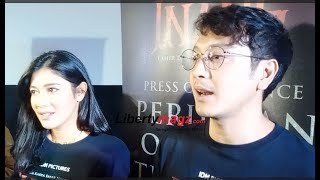 Bareng Main Film Horor ‘Inang’, Naysila Mirdad Sebut Dimas Anggara Penakut di Lokasi Syuting