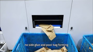 Smart 17 A220 Twisted Handle Paper Bag Machine/Comprehensive Intelligent Video Inspection System