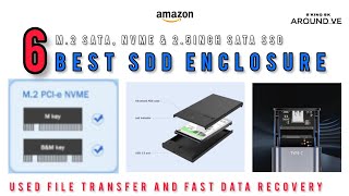 M.2 NVMe || M.2 Sata SSD &amp; 2.5 Inch SATA SSD || External Enclosure For File Transfer To New SSD