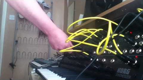 Korg ms-20 mini and volca beats D