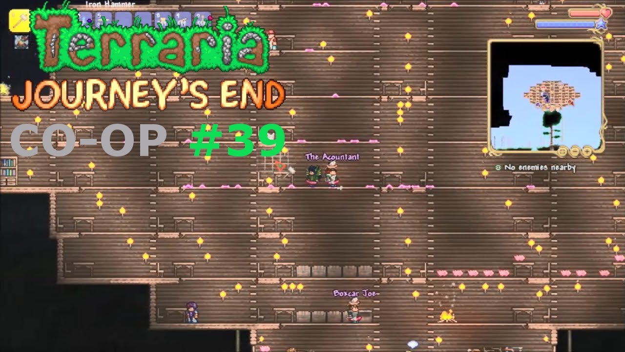 Terraria Journey's End Coop part 39 Oyster Fishing YouTube