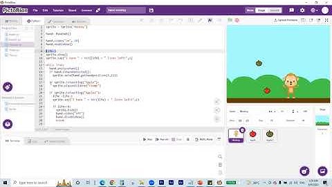 Activity8: Gesture Fruit Hunt. for Session8 in STEMPEDIA