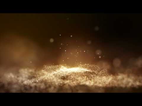 Gold Orange Abstract Animation Background. Free 4K Video