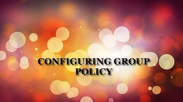 creating GROUP POLICY to user / Computer System Servicing NCII-COC3-COC4