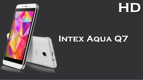 Intex Aqua Q7 launched with 4.5 Inch Display 2000mAh battery, 512MB RAM, Android 5.1 Lollipop