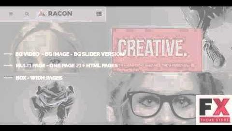 Preview Racon - Responsive Muse Template TFx