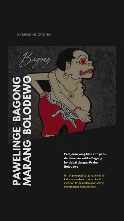 Story wa Ki Seno Nugroho Pitutur Bagong Vs Bolodewo #shorts