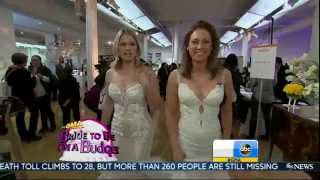 Celebrity Sara Haines - very cute and busty in wedding dress Wealth