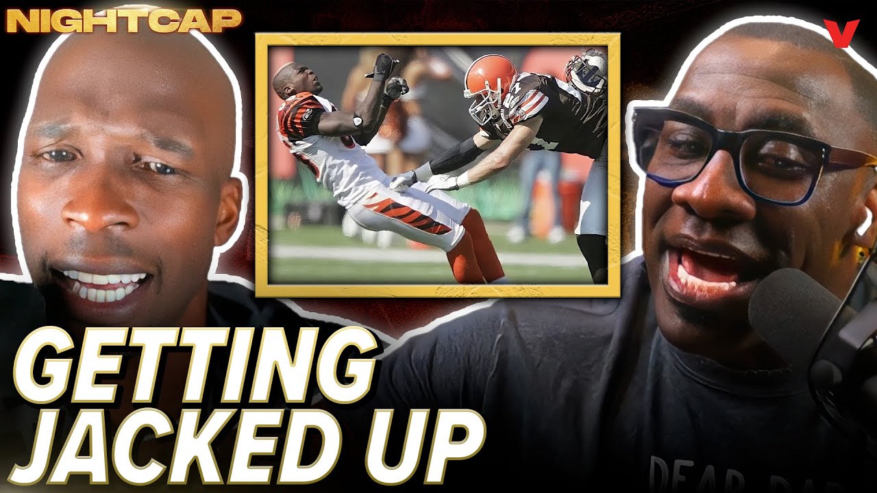 Шеннон Шарп и Чад Джонсон вспоминают самый сильный удар, который они получили в НФЛ | Nightcap