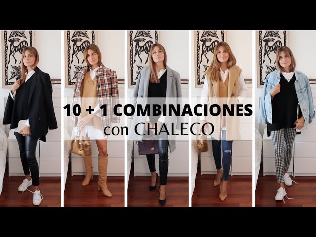 💥10 LOOKS (+1) con CHALECO de PUNTO 💥 - Marilyn's Closet - YouTube