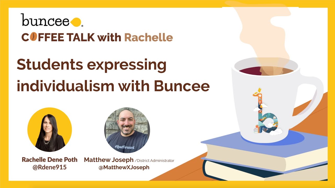 Students expressing individualism with Buncee - YouTube