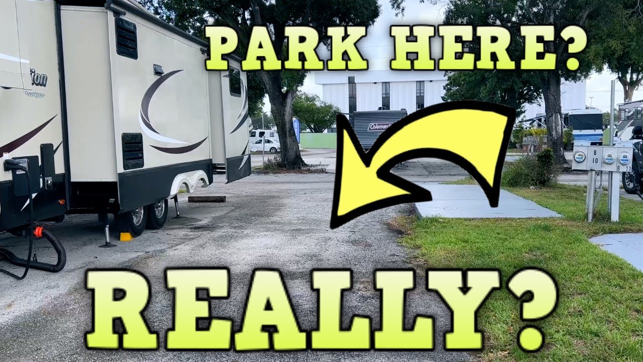 What a MESSED Up Campground Layout! | Sunshine Holiday Fort Lauderdale
