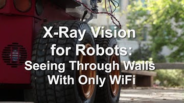 X-Ray Vision for Robots: Seeing Through Walls with Only WiFi