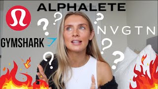 Battle Of The Activewear Brands Gymshark Vs Alphalete Vs Nvgtn