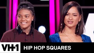 Young M.A. & Tori Brixx Make a Bet 'Sneak Peek' | Hip Hop Squares