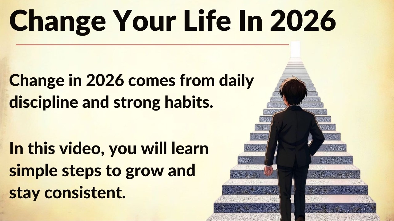 Change Your Life in 2026 || Graded Reader || Improve Your English Through Stories