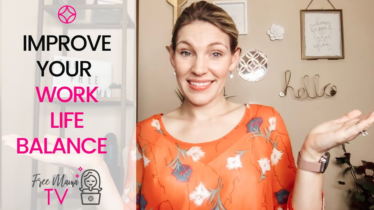 Work Life Balance Millennials (IMPROVE YOUR WORK LIFE BALANCE!!) - YouTube