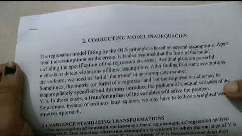 Transformations | Power Transformation | Box - Cox Transformation