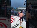 Устроил настоящее шоу! #mma #octagon #fighting