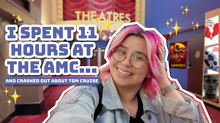 I spent 11 hours at the AMC... and crashed out about Tom Cruise 🍿