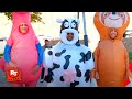 Jackass 4.5 (2022) - The Swingset Gauntlet Scene | Movieclips