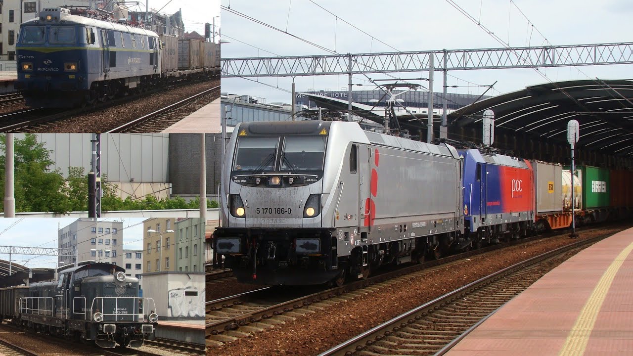 Pociągi Towarowe na stacji Katowice