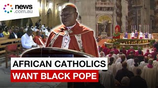 African Catholics support first black pope to replace Pope Francis