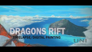 Dragons Rift/ Timelapse digital painting