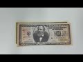 1 million dollar bill 2dollar bill comparison 백만달러 100만달러