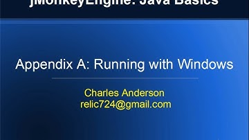 A_A_JTS:   Running with Windows