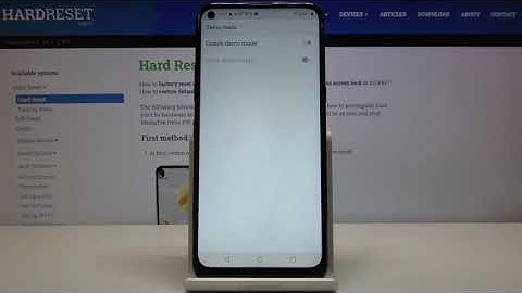 How to Activate Demo Mode in LG K61 - Floor Mode Activation