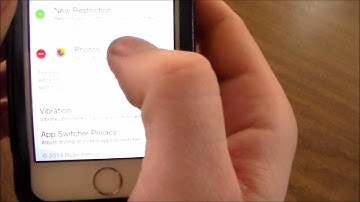 BioLockdown Touch ID Cydia Tweak iPhone 5s