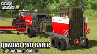Quadro Pro Baler Pack (by Blacksheep Modding)  | Farming Simulator 25