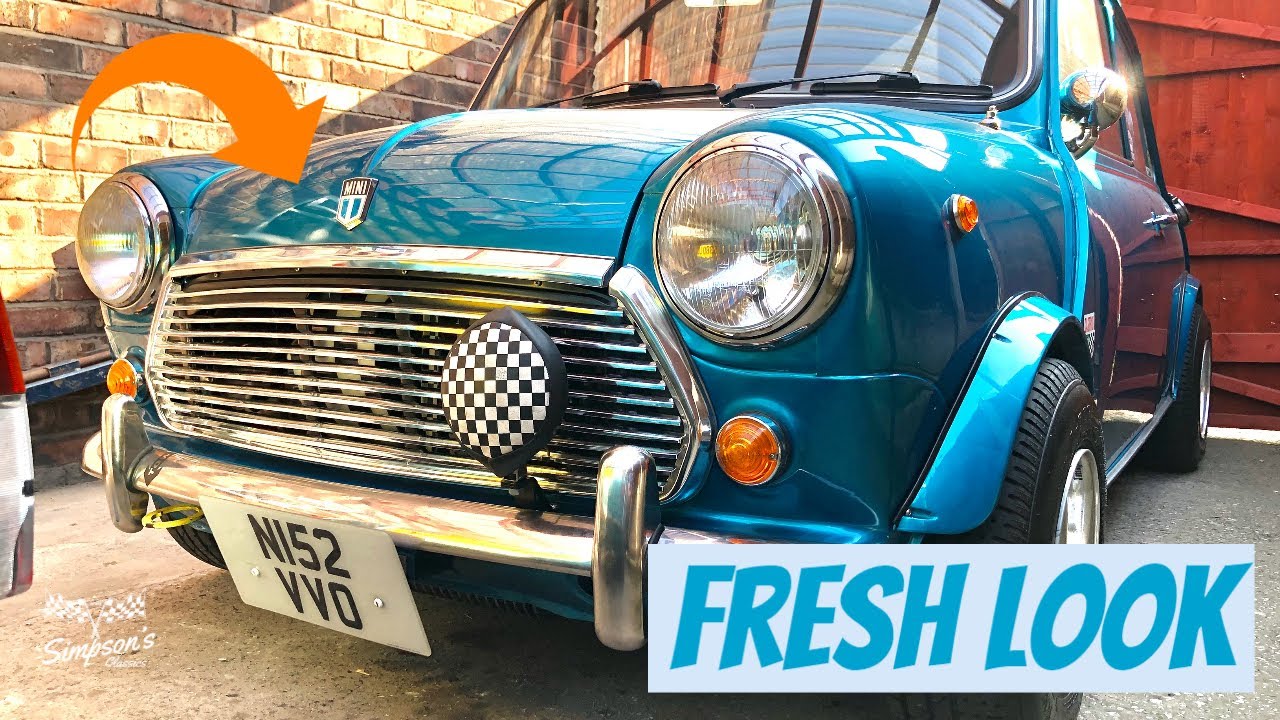 Rover Classic Mini Sidewalk - Фиолетовый цвет преображается - новая решетка радиатора и многое др...