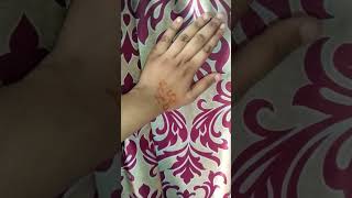 # N&amp;S letter mehndi design type drawing # subscribe for more # song # viral